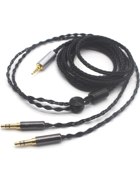 Cable de Reemplazo Youkamoo 2.5mm a Doble 3.5mm 2.02m