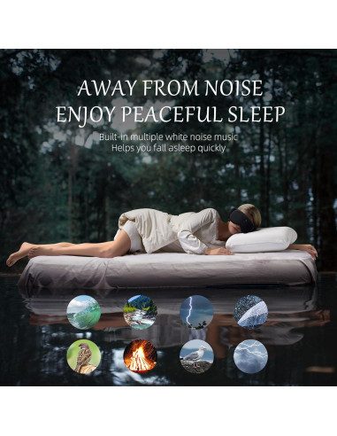 Auriculares para Dormir Inalámbricos Bluetooth CLOZIA 3D Negro