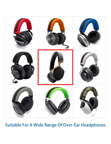 Cubierta de Almohadilla Voarmaks para Auriculares V-MODA - Negro