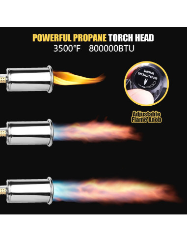 Antorcha de Cocina de Propano TBTeek GF-8012 24" Ajustable