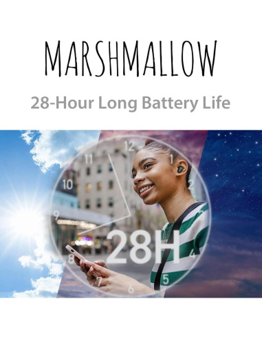 Auriculares Inalámbricos JVC Marshmallow Bluetooth 5.3 28H IPX4