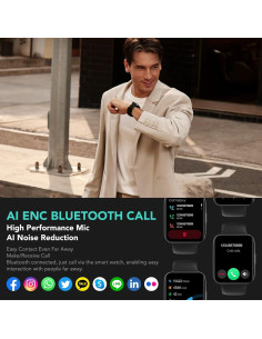 Reloj Inteligente SKG V9 AMOLED 1.78" GPS Fitness IP68 2