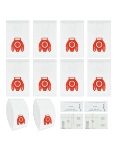 Paquete de 10 bolsas de vacío Hezane FJM 3D para Miele