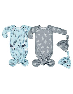 Conjunto de Gato para Bebé Terriboo 0-3 Meses Azul y Verde