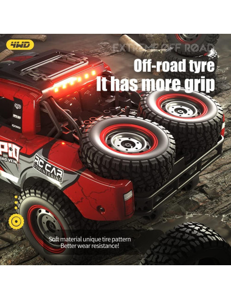 Camión RC 1/14 GUANGDONG Q130 4WD Todo Terreno 30 km/h
