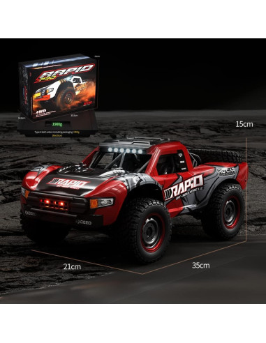 Camión RC 1/14 GUANGDONG Q130 4WD Todo Terreno 30 km/h