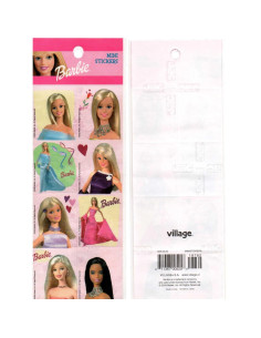 Calcomanías de Barbie Vintage - Lote de 3 Piezas Multicolor 2