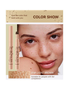 Bolígrafo de Pecas WALULAN Impermeable 2 Pcs Natural 2