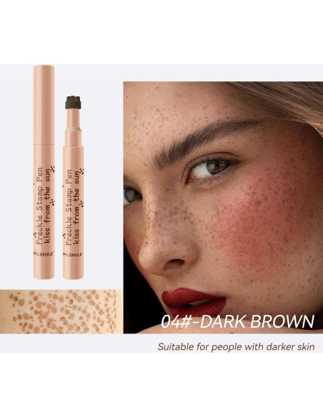 Bolígrafo de Pecas WALULAN Impermeable 2 Pcs Natural