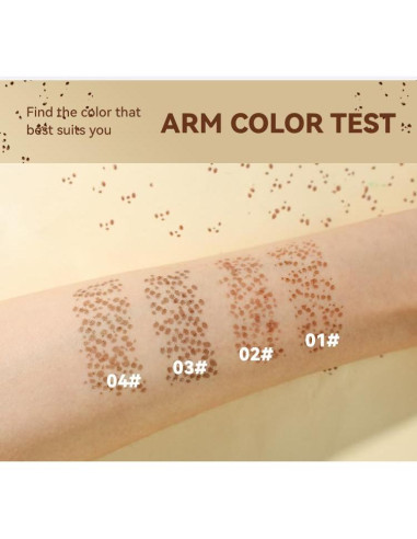 Bolígrafo de Pecas WALULAN Impermeable 2 Pcs Natural