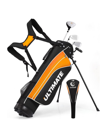 Set de Palos de Golf Junior OFFICEJOY para Niños 8-10 Años