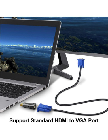 Adaptador HDMI a VGA UV-CABLE 5-Pack 1080p Full HD