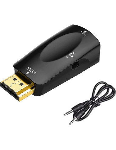 Adaptador HDMI a VGA UV-CABLE 5-Pack 1080p Full HD