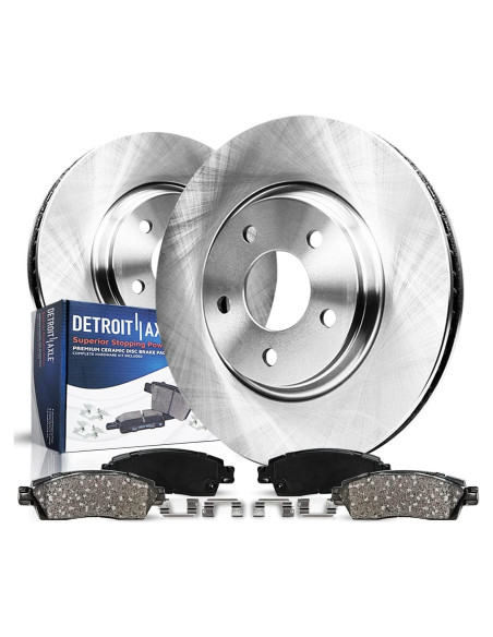 Kit de frenos delantero Detroit Axle para Toyota Prius 2004-2009