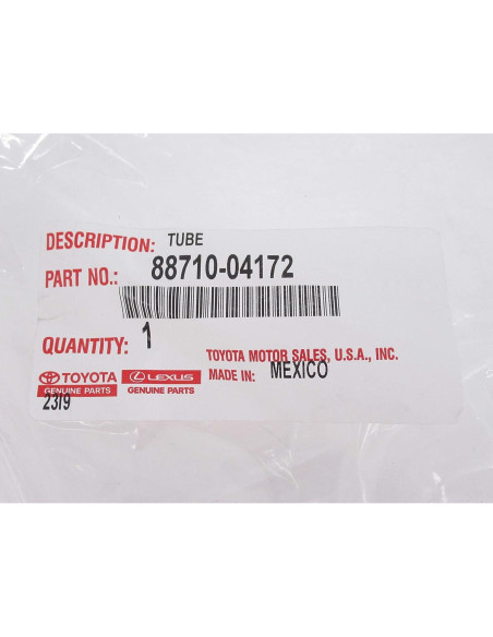 Tubo de Aire Acondicionado Toyota 88710-04172 - Piezas Genuinas