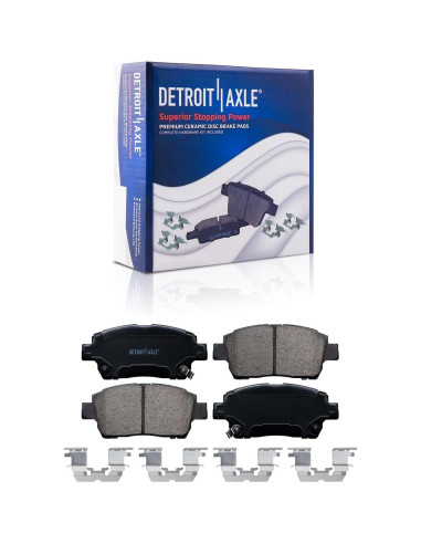Kit de frenos delantero Detroit Axle para Toyota Prius 2004-2009