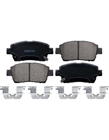 Kit de frenos delantero Detroit Axle para Toyota Prius 2004-2009