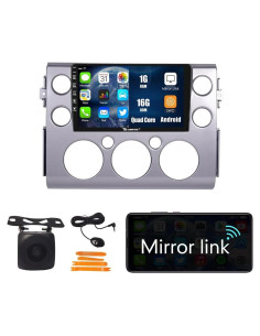Estéreo Android KUNFINE 9" para Toyota Fj Cruiser 2006-2020