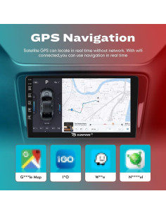 Estéreo Android KUNFINE 9" para Toyota Fj Cruiser 2006-2020 2