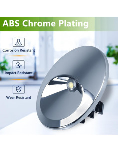 Luz LED para Refrigerador RUHUALIFE con Cubierta 6500K 2