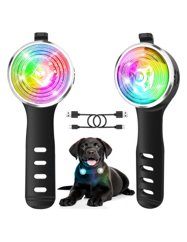Collar LED para Perros Tubasion Recargable IPX6 8 Modos
