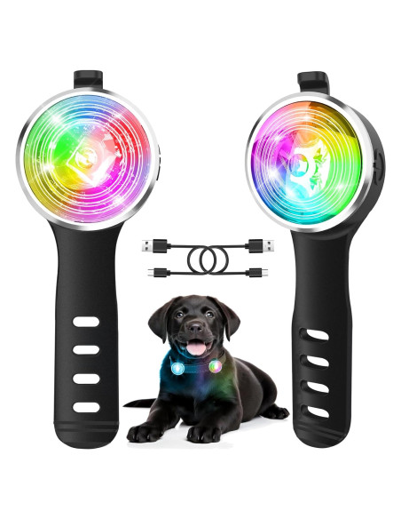 Collar LED para Perros Tubasion Recargable IPX6 8 Modos