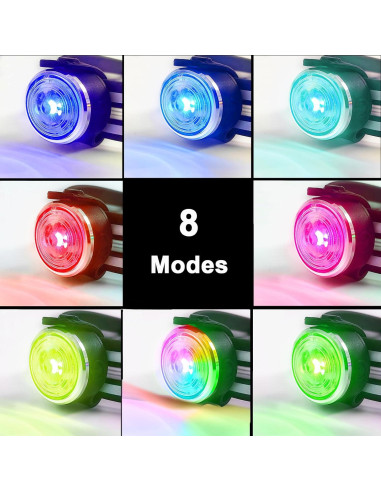 Collar LED para Perros Tubasion Recargable IPX6 8 Modos