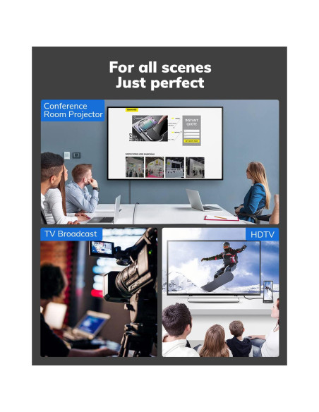 Cable HDMI 8K 2.4M KOMGIKL Alta Velocidad 48Gbps CL3