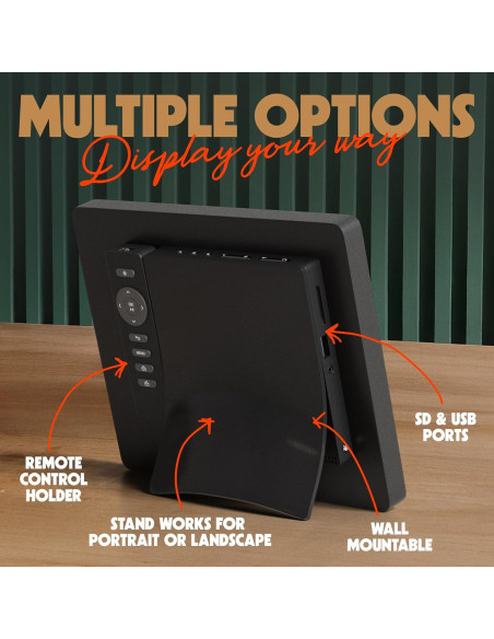 Marco Digital de Fotos WiFi Pix-Star 10" IPS - Almacenamiento Ilimitado