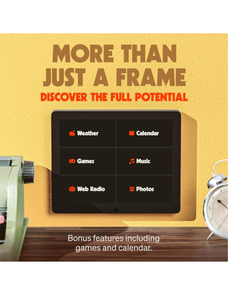 Marco Digital de Fotos WiFi Pix-Star 10" IPS - Almacenamiento Ilimitado