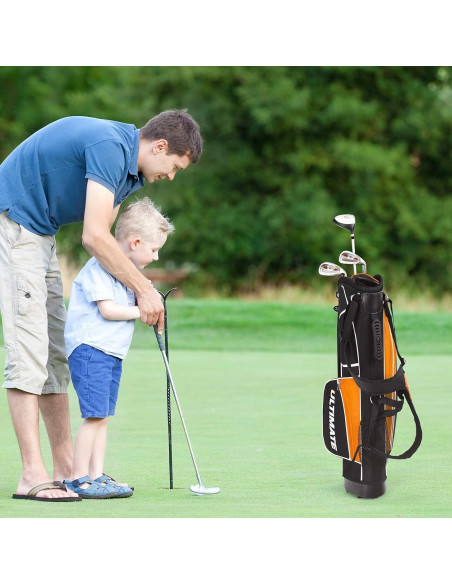 Set de Palos de Golf Junior OFFICEJOY para Niños 8-10 Años