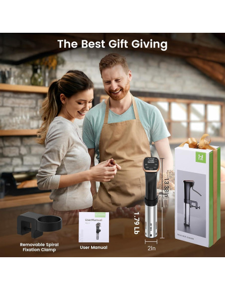 Cocedor Sous Vide BLITZHOME IPX7 1100W Control APP 12L