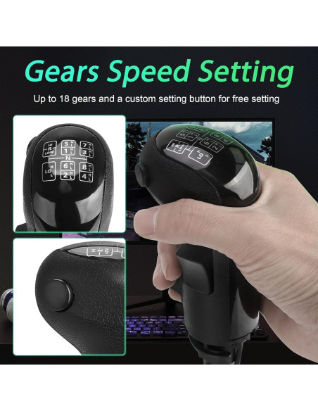 Palanca de Cambios USB CNSPEED para Simulador de Camiones