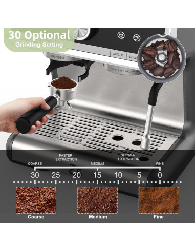 Máquina de Espresso Zstar EZ06 Automática 20 Bares 2.8L