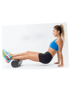 Rodillo de Espuma Alta Densidad Yardwe 30x15cm Negro