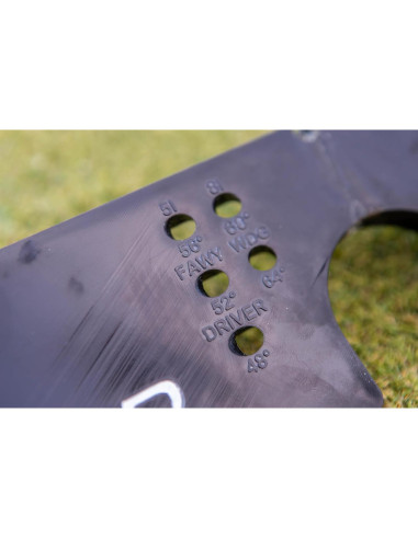 Herramienta de Práctica Golf Tour Aim con 3 Palos de Alineación