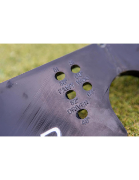 Herramienta de Práctica Golf Tour Aim con 3 Palos de Alineación