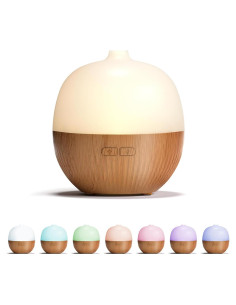 Difusor de Aceite Esencial ARVIDSSON 100ml Ultrasónico con Luz