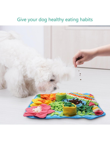 Alfombra Snuffle para Perros ORIA 50.8x50.8cm Juguete Interactivo