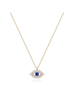Collar de Ojo Maligno de Oro 14K Valloey Rover para Mujeres
