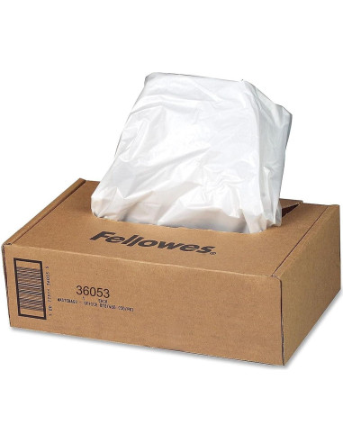 Bolsas de Desecho Fellowes 36053 para Destructoras 34.1L