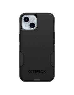 Funda OtterBox Commuter para iPhone 16e, 15, 14 y 13 - Negra