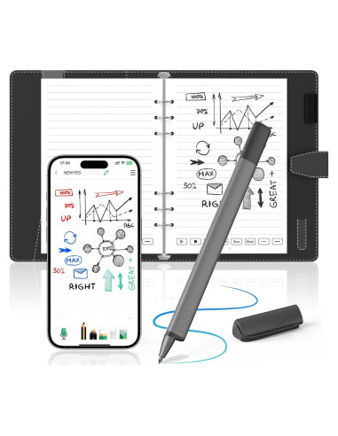 Bolígrafo Digital Inalámbrico NEWYES SyncPen 4 con Cuaderno