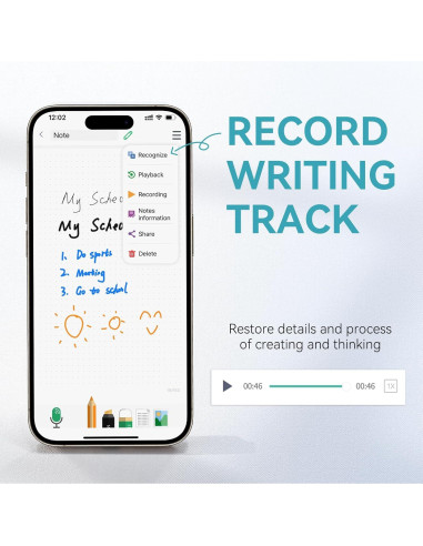 Bolígrafo Digital Inalámbrico NEWYES SyncPen 4 con Cuaderno