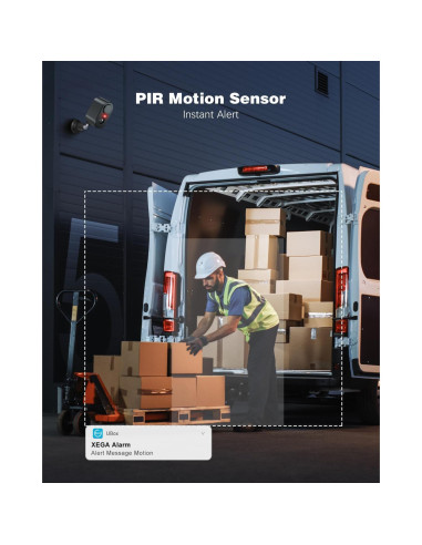 Cámara de Seguridad Celular Xega 4G Interior 2K IP66