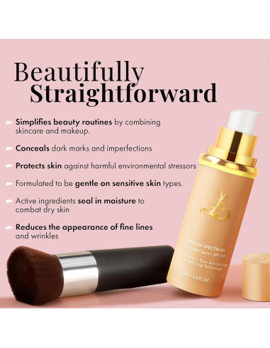 Base líquida 4-en-1 FÓLKI COSMETIC Natural 31.1 ml