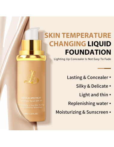 Base líquida 4-en-1 FÓLKI COSMETIC Natural 31.1 ml