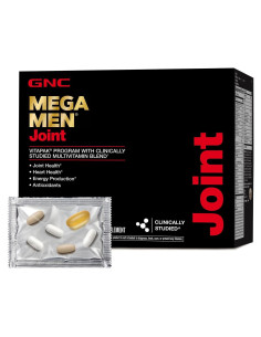 Vitapak Mega Men Joint GNC - Multivitamínico + Glucosamina 30 Paquetes