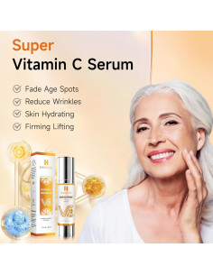 Suero de Vitamina C HANYWIL 50ml - Antienvejecimiento y Hidratante 2