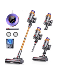 Aspiradora Inalámbrica SunSare X7A 550W 60Min Autoportante